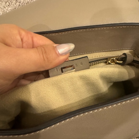 Like New Chloe Faye Leather Backpack Shoulder Bag Suede shoes purse - Picture 12 of 12